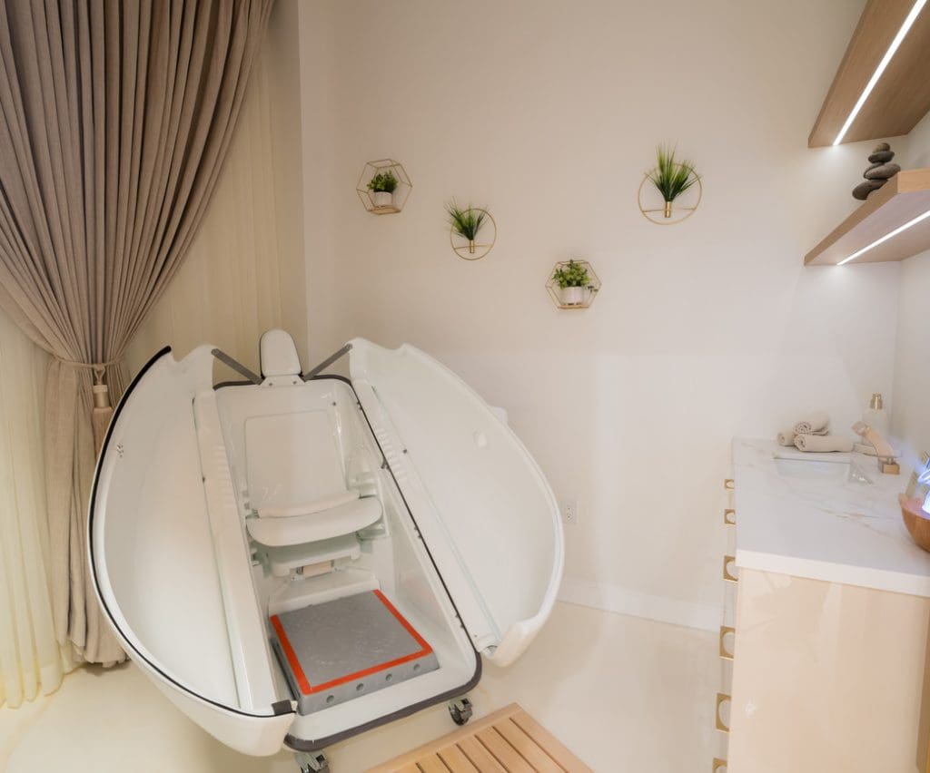 ozone sauna therapy machine at Empower Wellness Spa