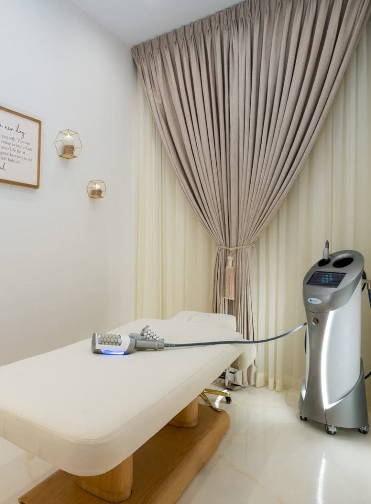 room with endospheres device at Empower Wellness Spa