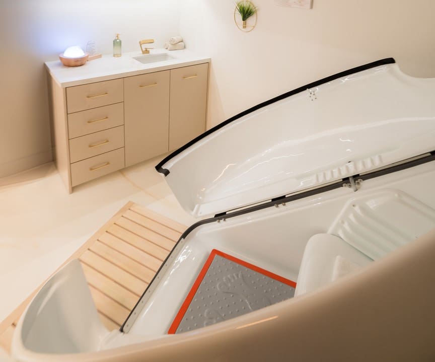 ozone sauna room at Empower Wellness Spa