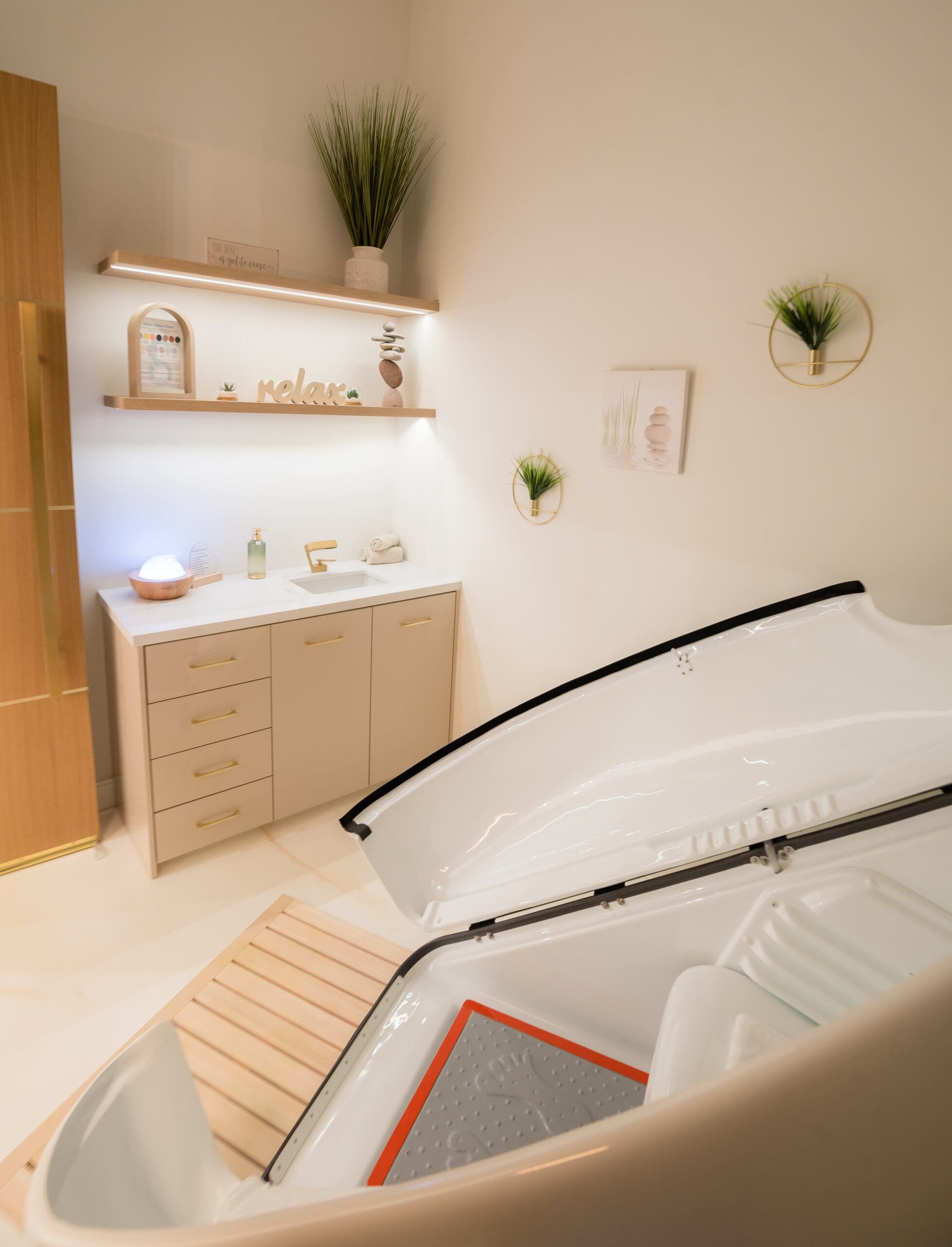 Ozone Sauna Therapy Room at Empower Wellness