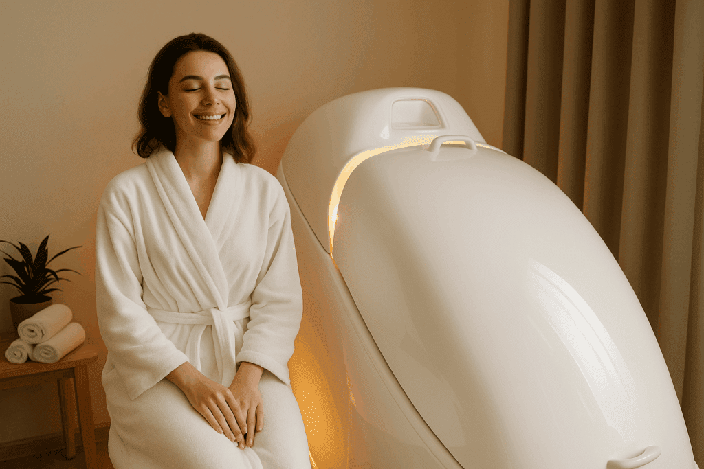 Reconnecting through detox in ozone sauna therapy at Empower Wellness Spa