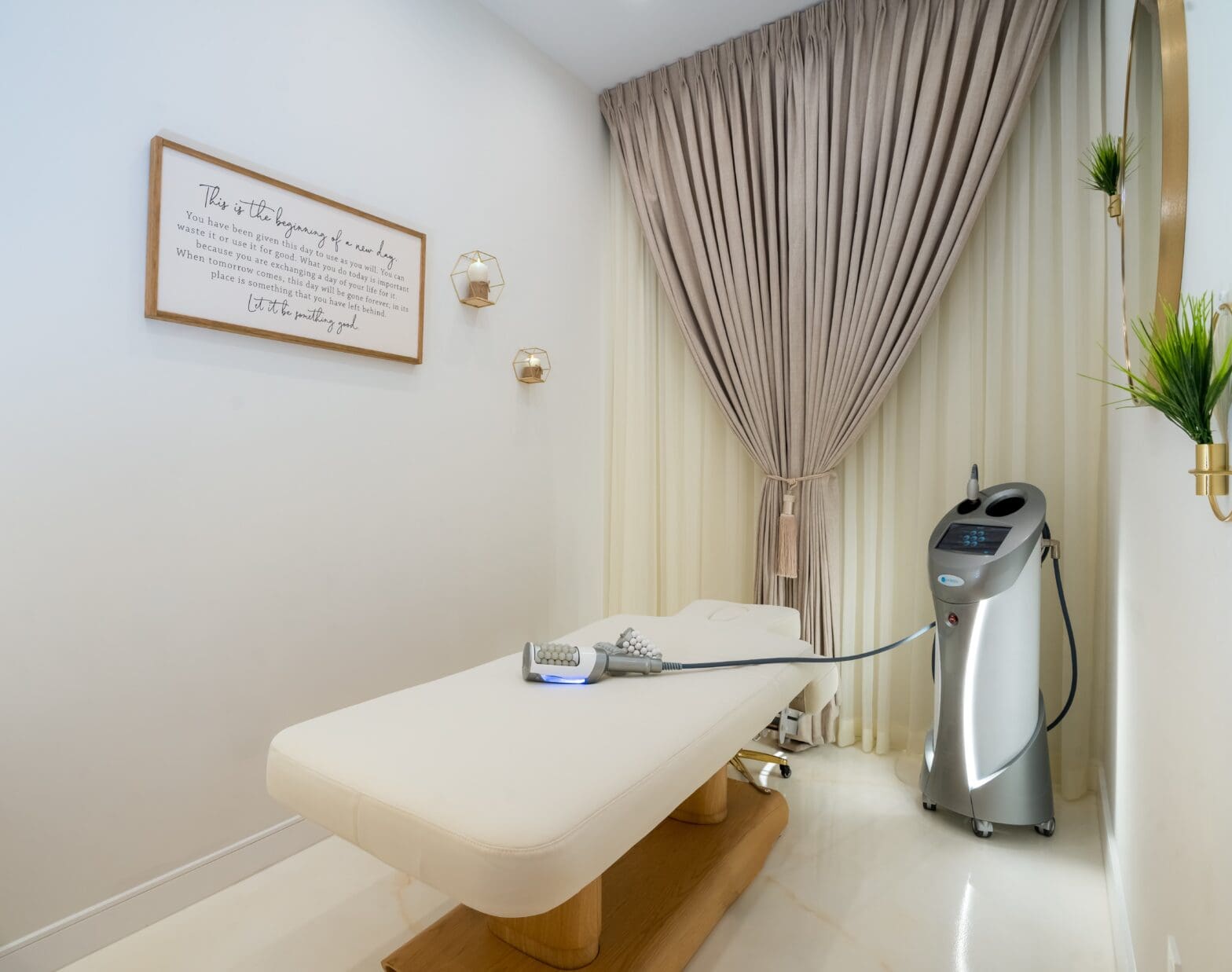 Endospheres Therapy benefits treatment room