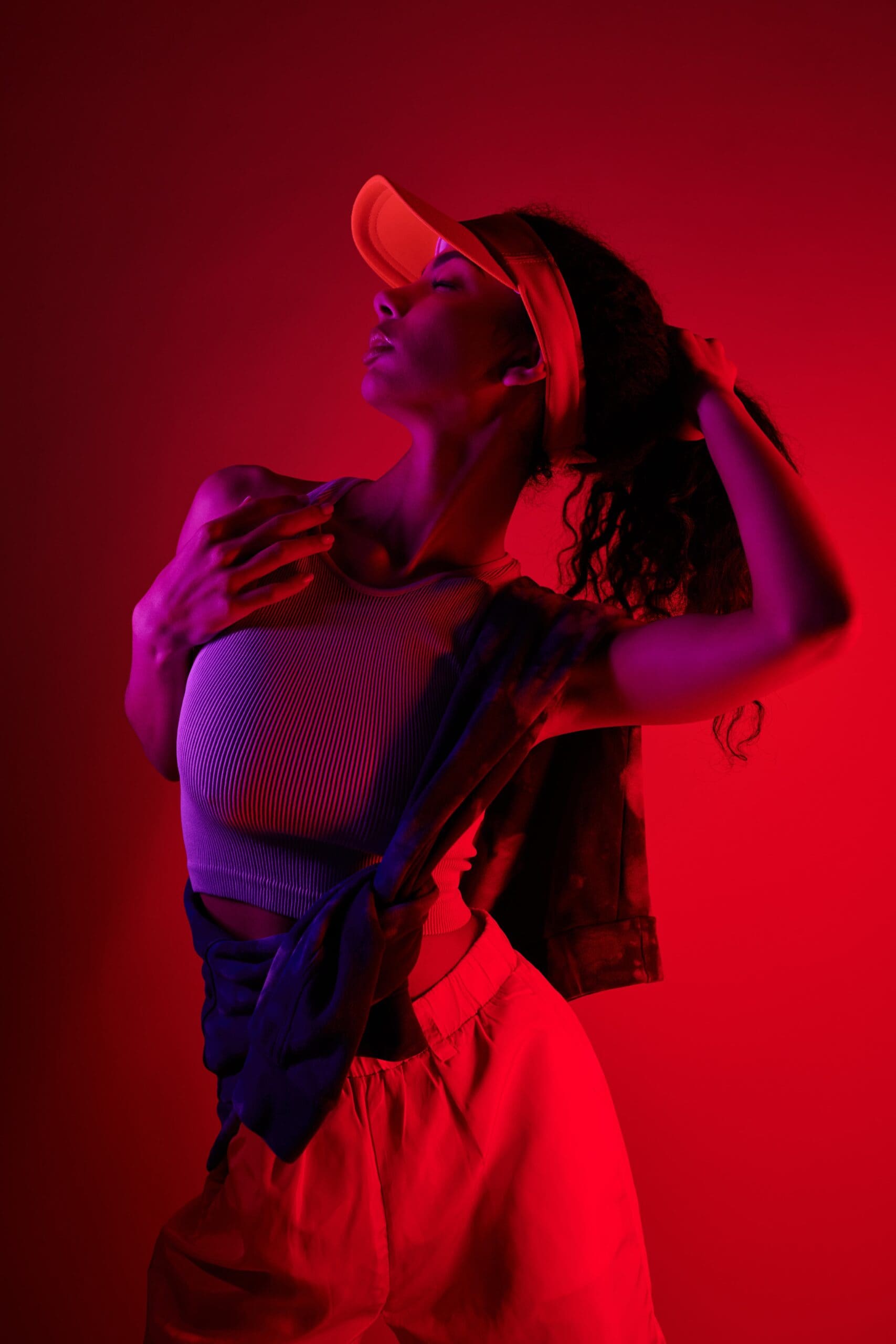 Endospheres red light rebounder routine setup