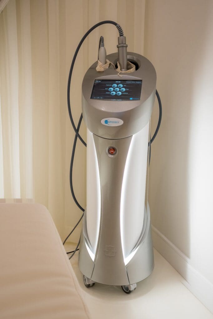 Endospheres Therapy for muscle recovery spa treatment