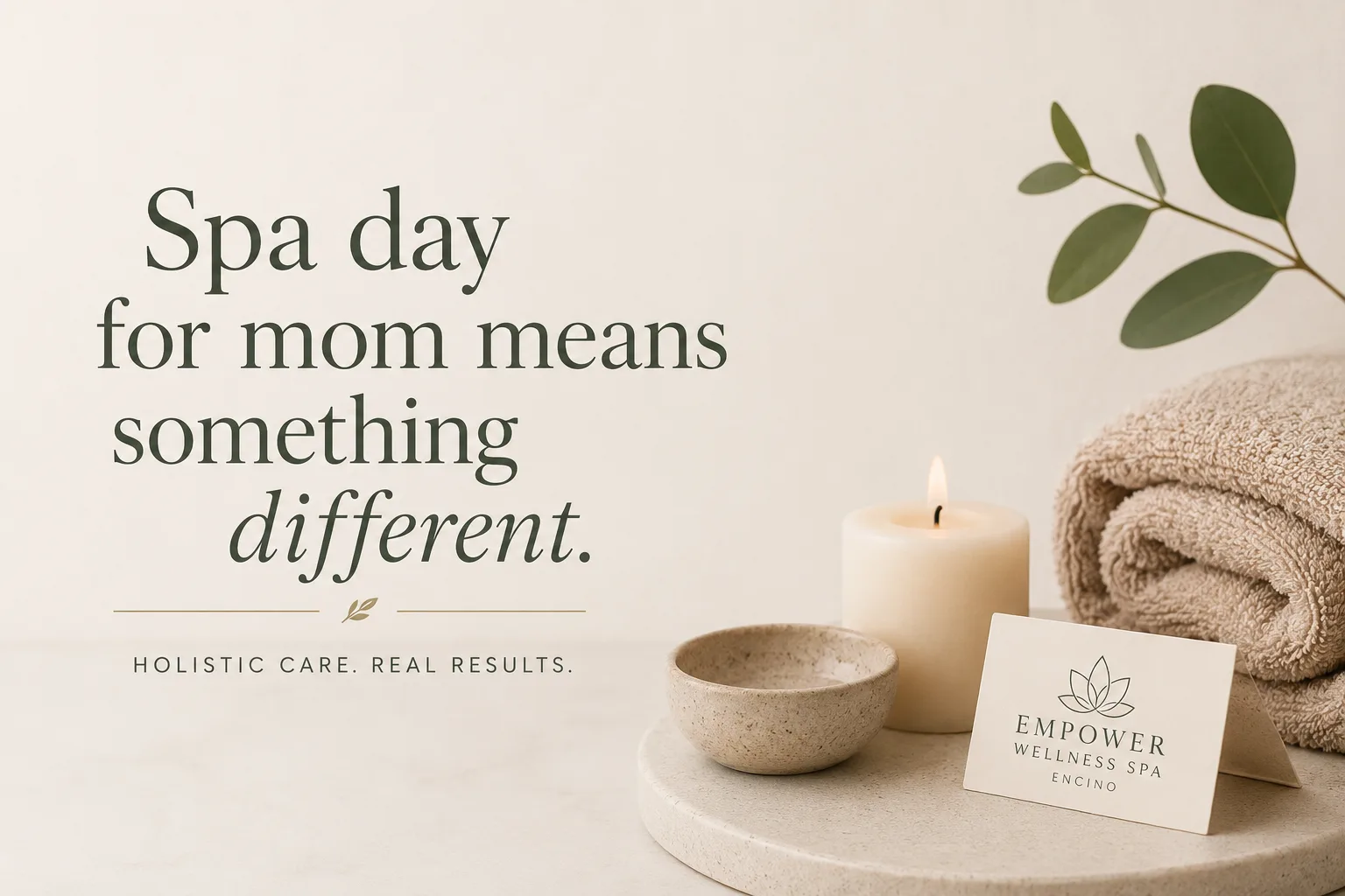 The Best Spa Day for Mom